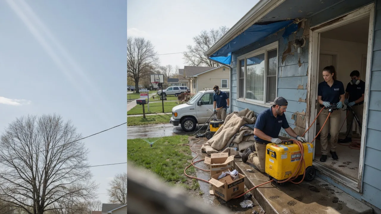 Basement Flood Cleanup in Pryor, MT near me